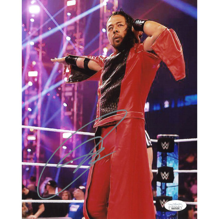 Shinsuke Nakamura Sprinkler Dance 8 x 10 Promo - JSA AUTOGRAPHED