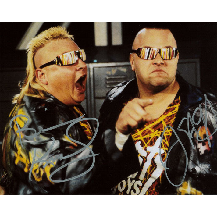 Nasty Boys Close Up 8 x 10 Promo - DUAL AUTOGRAPHED