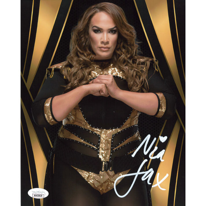 Nia Jax Fist 8 x 10 Promo - JSA AUTOGRAPHED