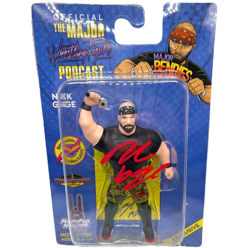Nick Gage Major Bendies Figure - Autographed