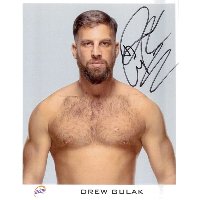 Drew Gulak 205 Promo - AUTOGRAPHED