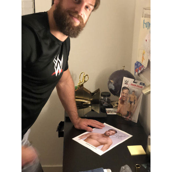 Drew Gulak 205 Promo - AUTOGRAPHED