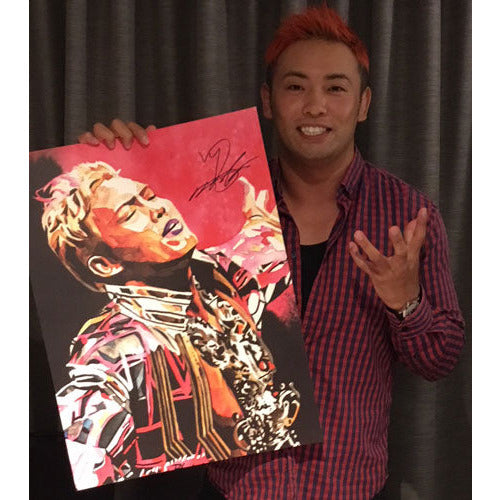 Okada 18x24 Print - AUTOGRAPHED