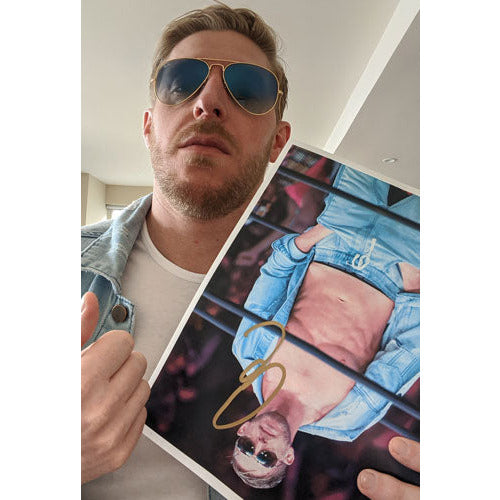 Orange Cassidy Promo - AUTOGRAPHED