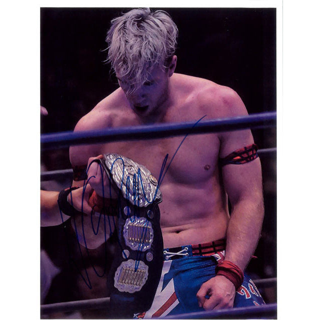 Will Ospreay Promo Photo - AUTOGRAPHED