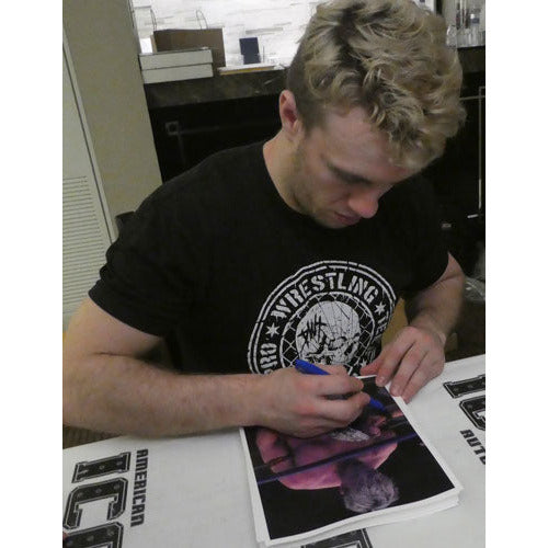 Will Ospreay Promo Photo - AUTOGRAPHED