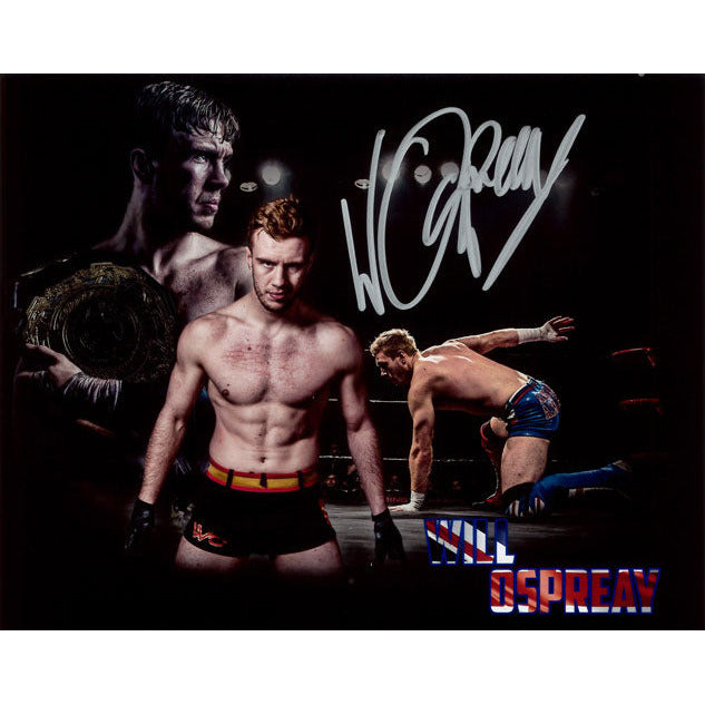 Will Ospreay Promo Photo - AUTOGRAPHED