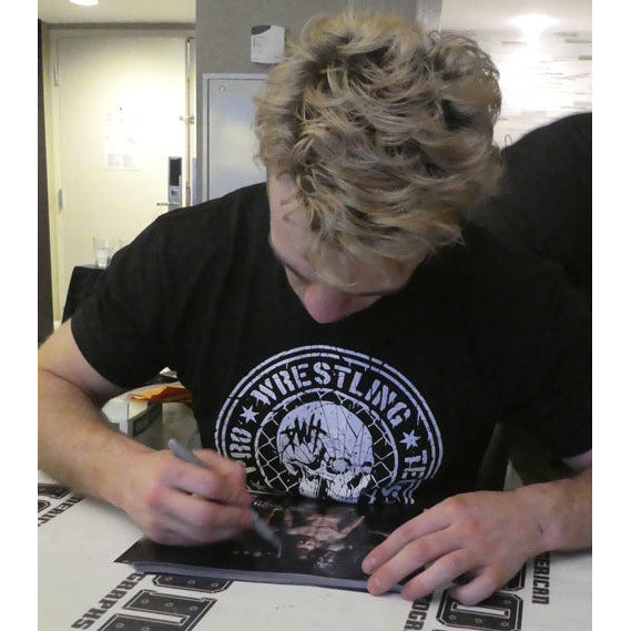 Will Ospreay Promo Photo - AUTOGRAPHED