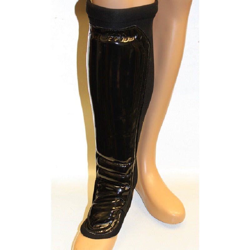 Patent Black Vinyl Kickpads
