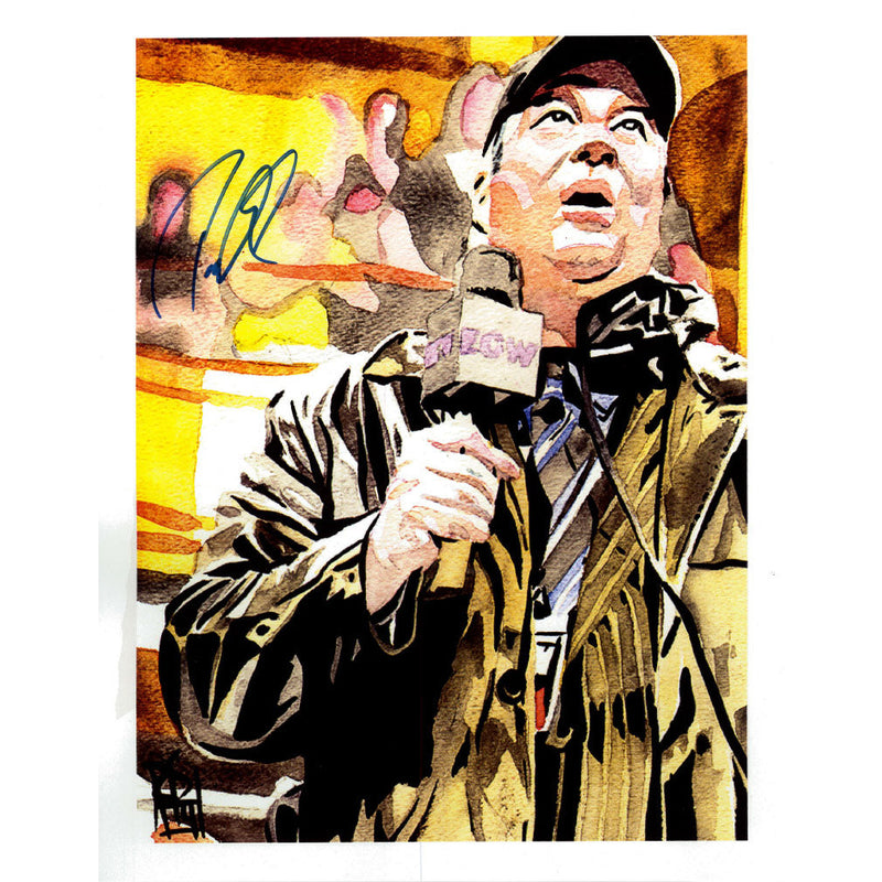 Paul Heyman Schamberger 11 x 14 Poster - AUTOGRAPHED