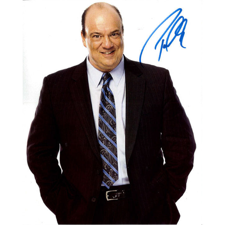 Paul Heyman Promo - AUTOGRAPHED