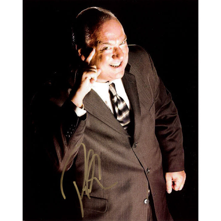 Paul Heyman Promo - AUTOGRAPHED
