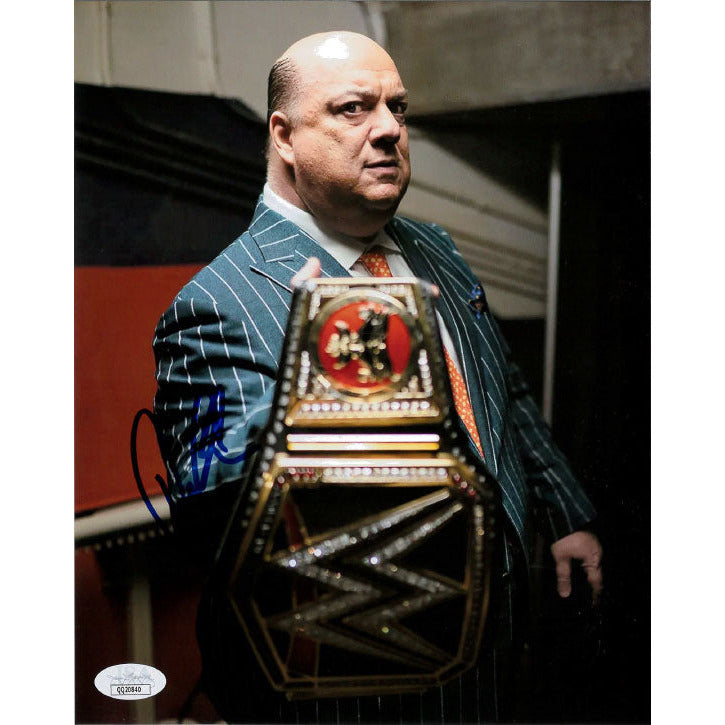 Paul Heyman Promo - AUTOGRAPHED