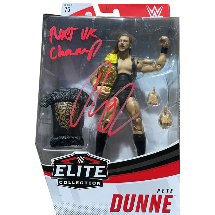 Pete Dunne WWE Elite Series 75 Figure - AUTOGRAPHED
