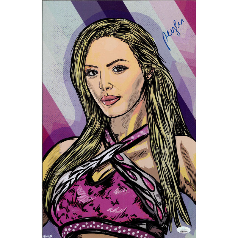 Peyton Royce Nuclear Heat 11 x 17 Poster - JSA AUTOGRAPHED