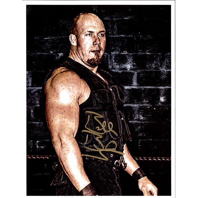 Bull Buchanan Promo - AUTOGRAPHED