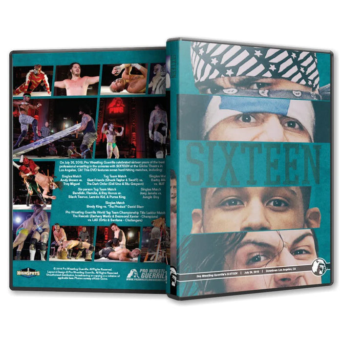 Pro Wrestling Guerrilla - Sixteen DVD