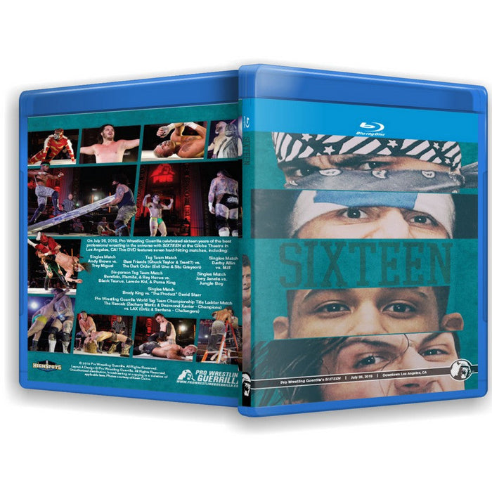 Pro Wrestling Guerrilla - Sixteen Blu-Ray