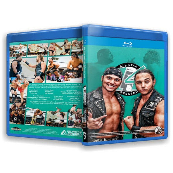 Pro Wrestling Guerrilla - All Star Weekend 14 Night 1 Blu Ray