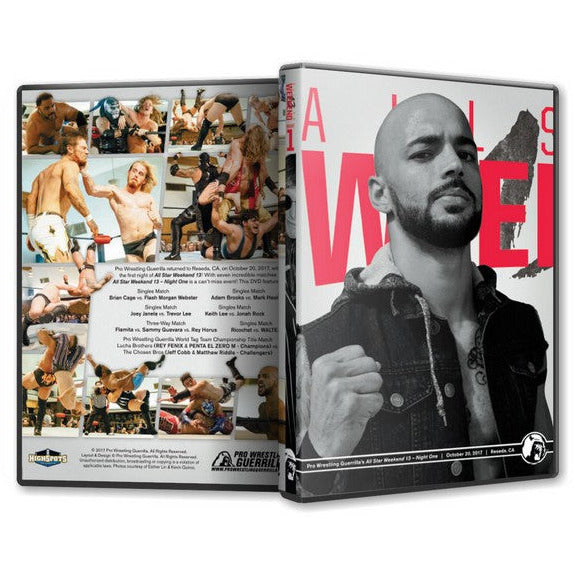 Pro Wrestling Guerrilla - All Star Weekend 13 Night 1 Blu Ray