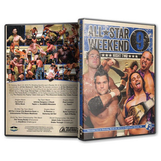 Pro Wrestling Guerrilla: All Star Weekend 9 Night 2 DVD