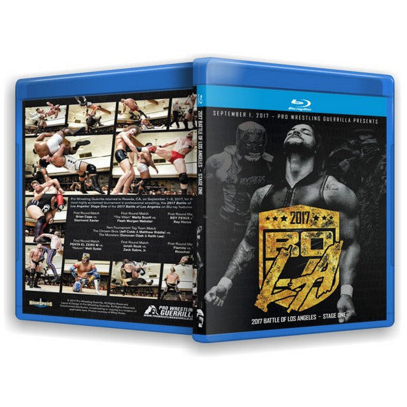 Pro Wrestling Guerrilla - Battle of Los Angeles 2017 Stage One Blu-Ray
