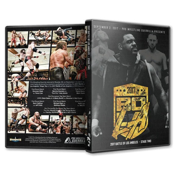 Pro Wrestling Guerrilla - Battle of Los Angeles 2017 Stage Two DVD