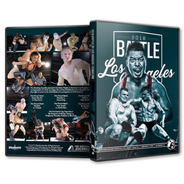 Pro Wrestling Guerrilla - Battle of Los Angeles 2018 Stage 1 Blu-Ray