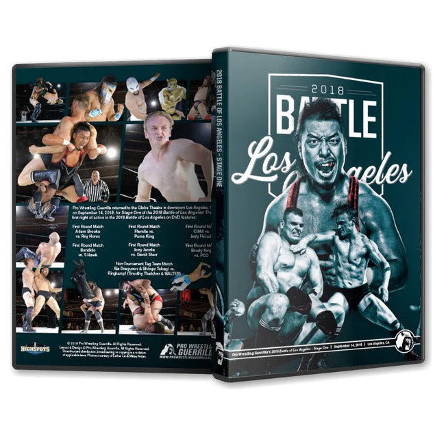 Pro Wrestling Guerrilla - Battle of Los Angeles 2018 Stage 1 DVD