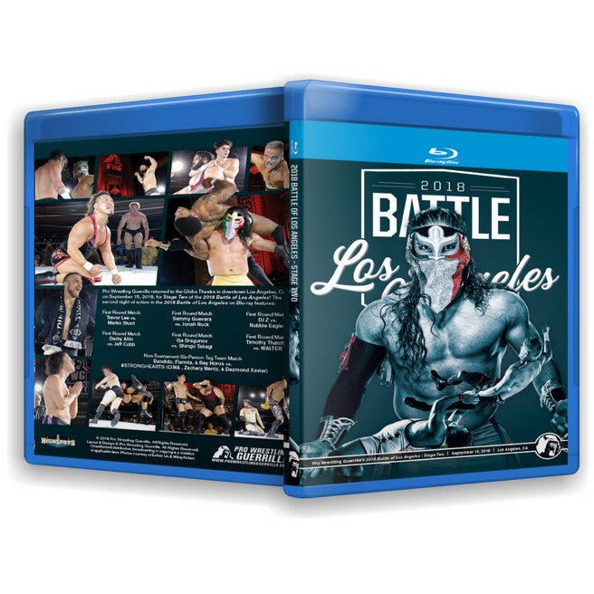 Pro Wrestling Guerrilla - Battle of Los Angeles 2018 Stage 2 Blu-Ray