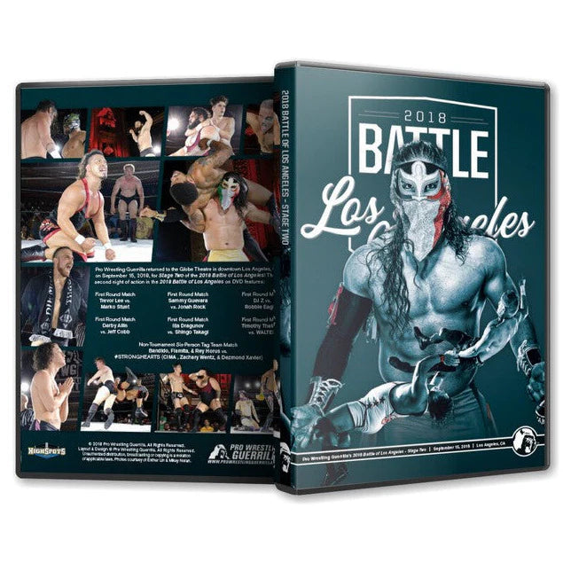 Pro Wrestling Guerrilla - Battle of Los Angeles 2018 Stage 2 DVD