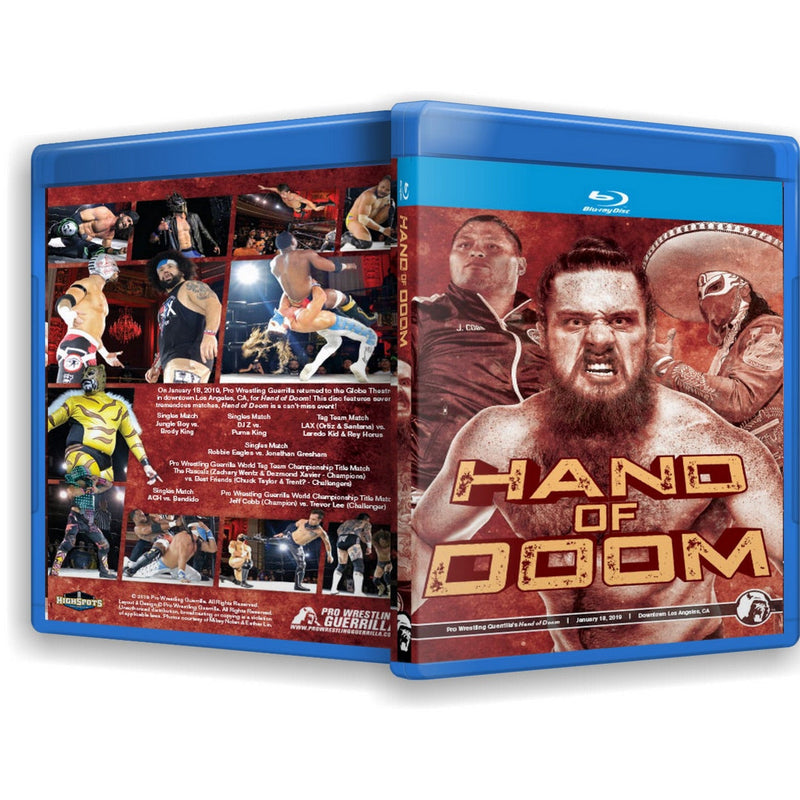 Pro Wrestling Guerrilla - Hand of Doom Blu Ray