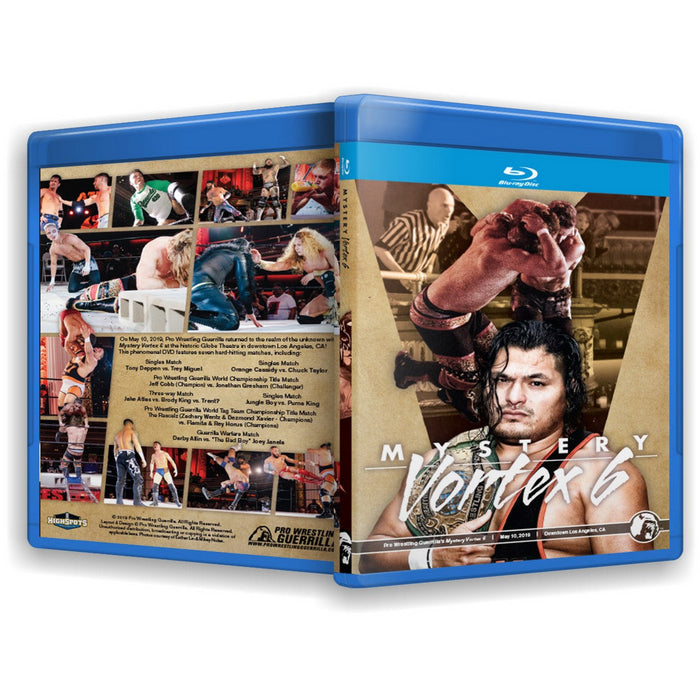 Pro Wrestling Guerrilla - Mystery Vortex 6 Blu-Ray