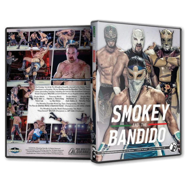 Pro Wrestling Guerrilla - Smokey and the Bandido DVD