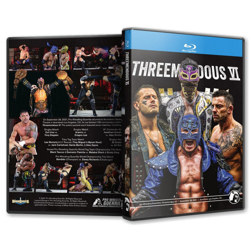 Pro Wrestling Guerrilla - Threemendous VI Blu-Ray