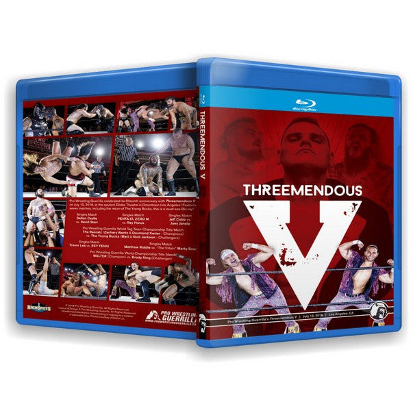 Pro Wrestling Guerrilla - Threemendous V Blu-Ray