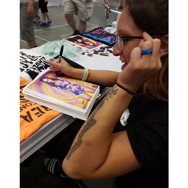 Kris Statlander QOC Promo - AUTOGRAPHED