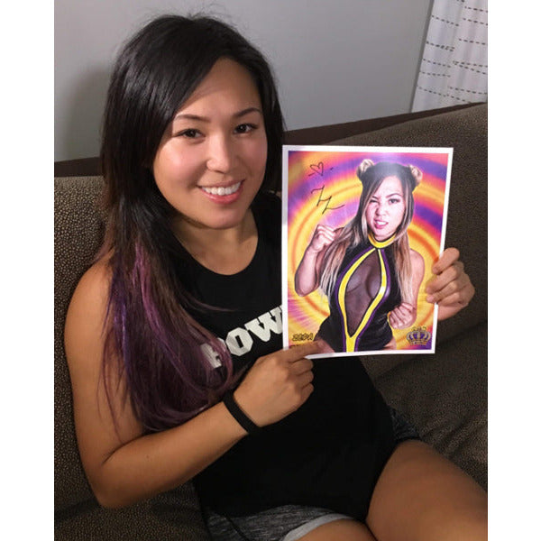 Zeda Zhang QOC Promo - AUTOGRAPHED