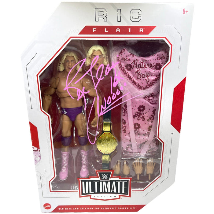 Ric Flair WWE Ultimate Edition Figure- Autographed