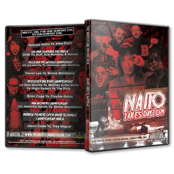 The Wrestling Revolver - Naito Takes Dayton DVD