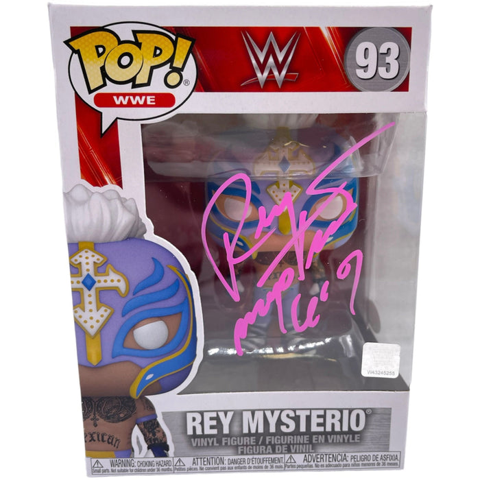 Rey Mysterio Funko Pop-Autographed