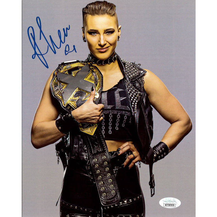 Rhea Ripley Promo - AUTOGRAPHED
