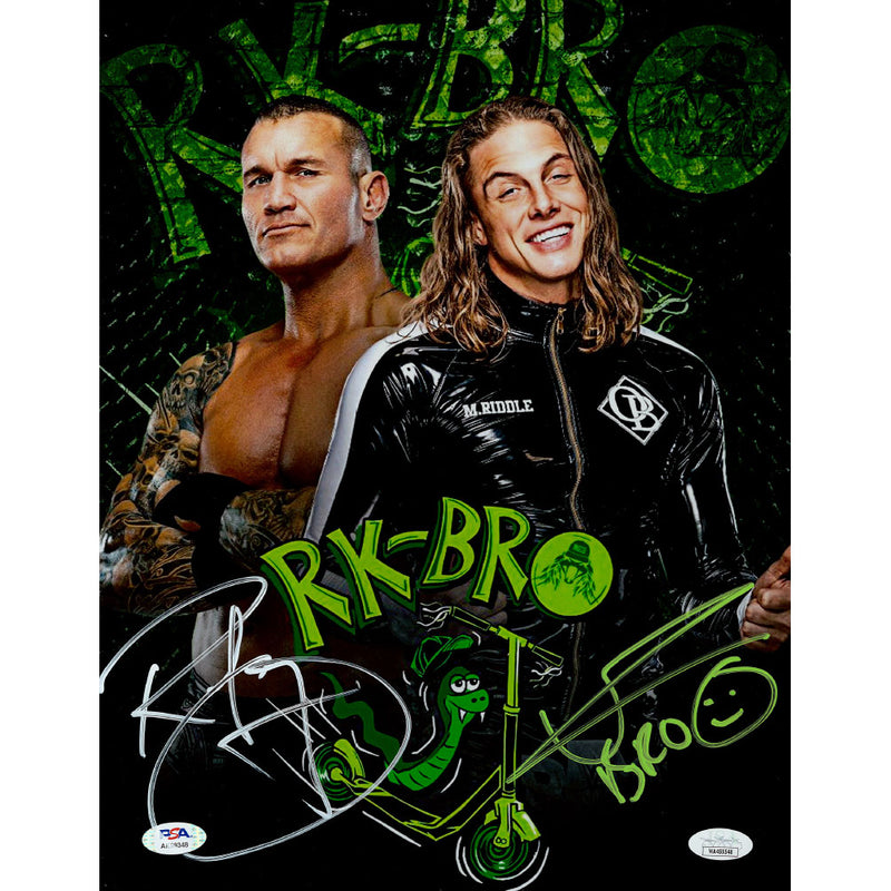 RK-Bro Metallic 11 x 14 Poster - PSA & JSA DUAL AUTOGRAPHED