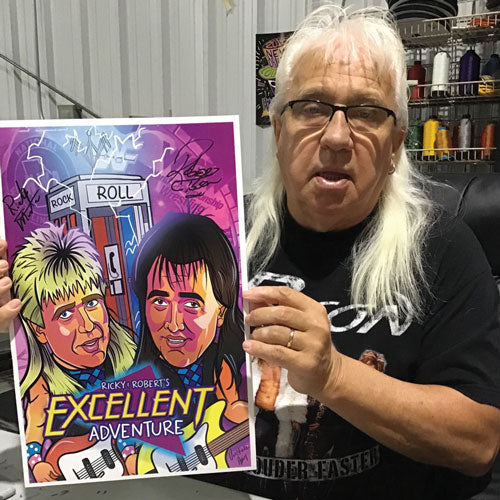 Rock n Roll Express 11x17 Art Print - AUTOGRAPHED