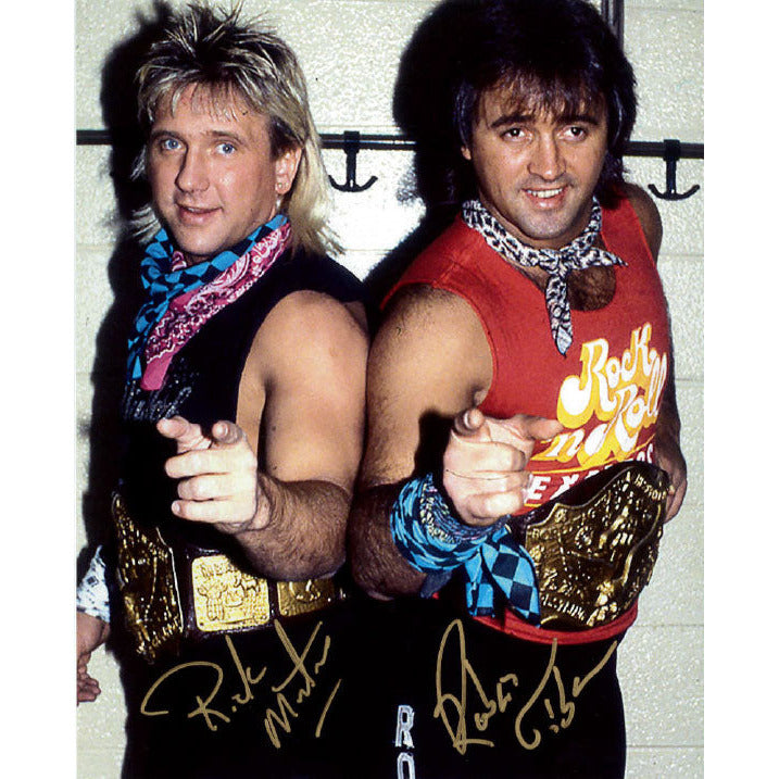 Rock n Roll Express Promo - AUTOGRAPHED