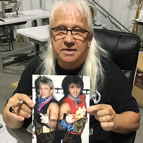 Rock n Roll Express Promo - AUTOGRAPHED