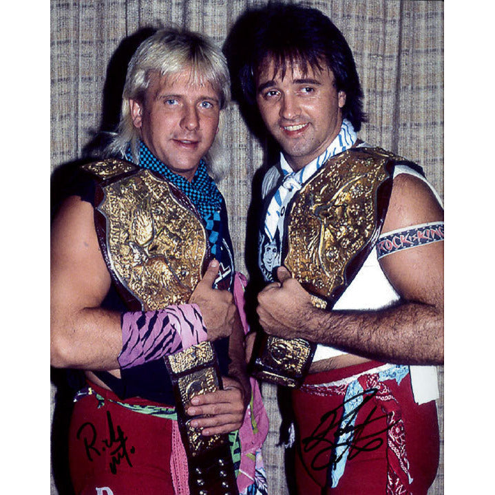 Rock n Roll Express Promo - AUTOGRAPHED