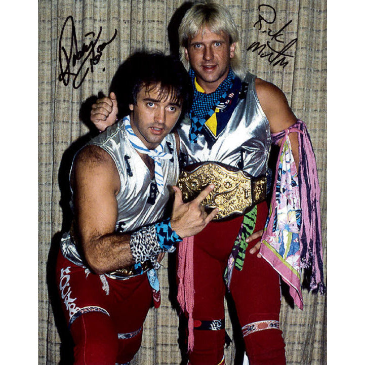 Rock n Roll Express Promo - AUTOGRAPHED