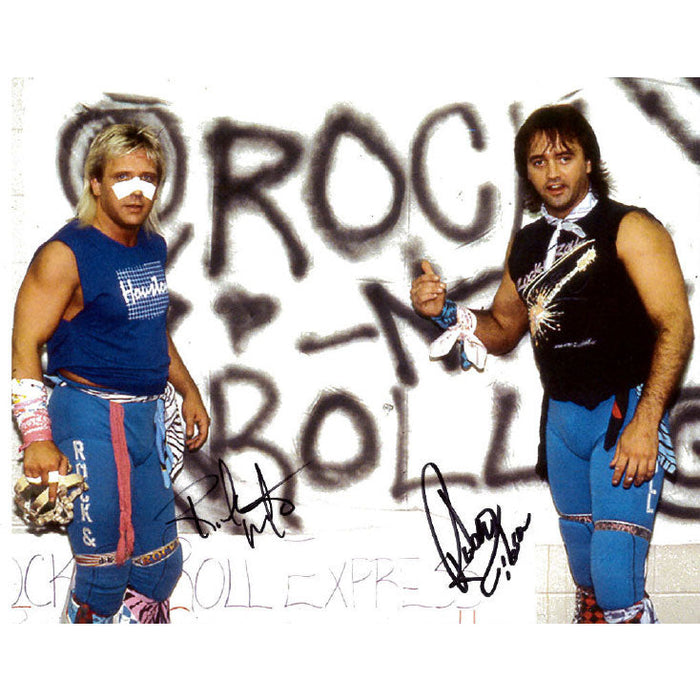 Rock n Roll Express Promo - AUTOGRAPHED