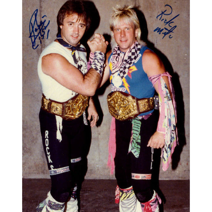 Rock n Roll Express Promo - AUTOGRAPHED